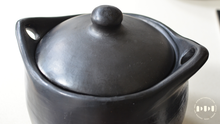Load image into Gallery viewer, Handmade Black Clay Cooking Pot