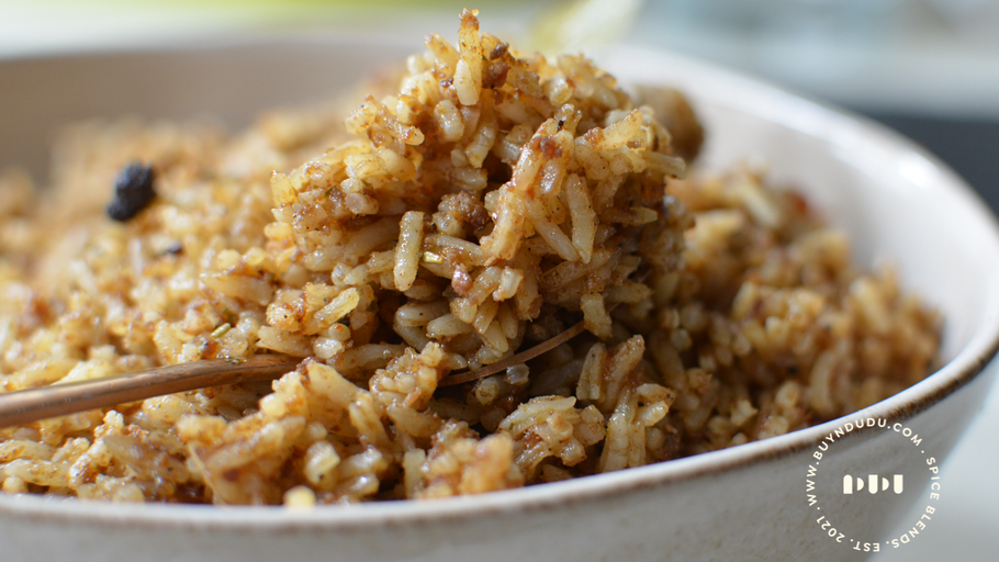 Masala & Onion Corned Beef Rice recipe