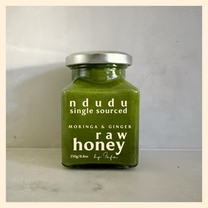 Raw Honey, Organic Ginger & Moringa