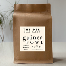 Load image into Gallery viewer, Half Clay Roasted Free range Guinea Fowl