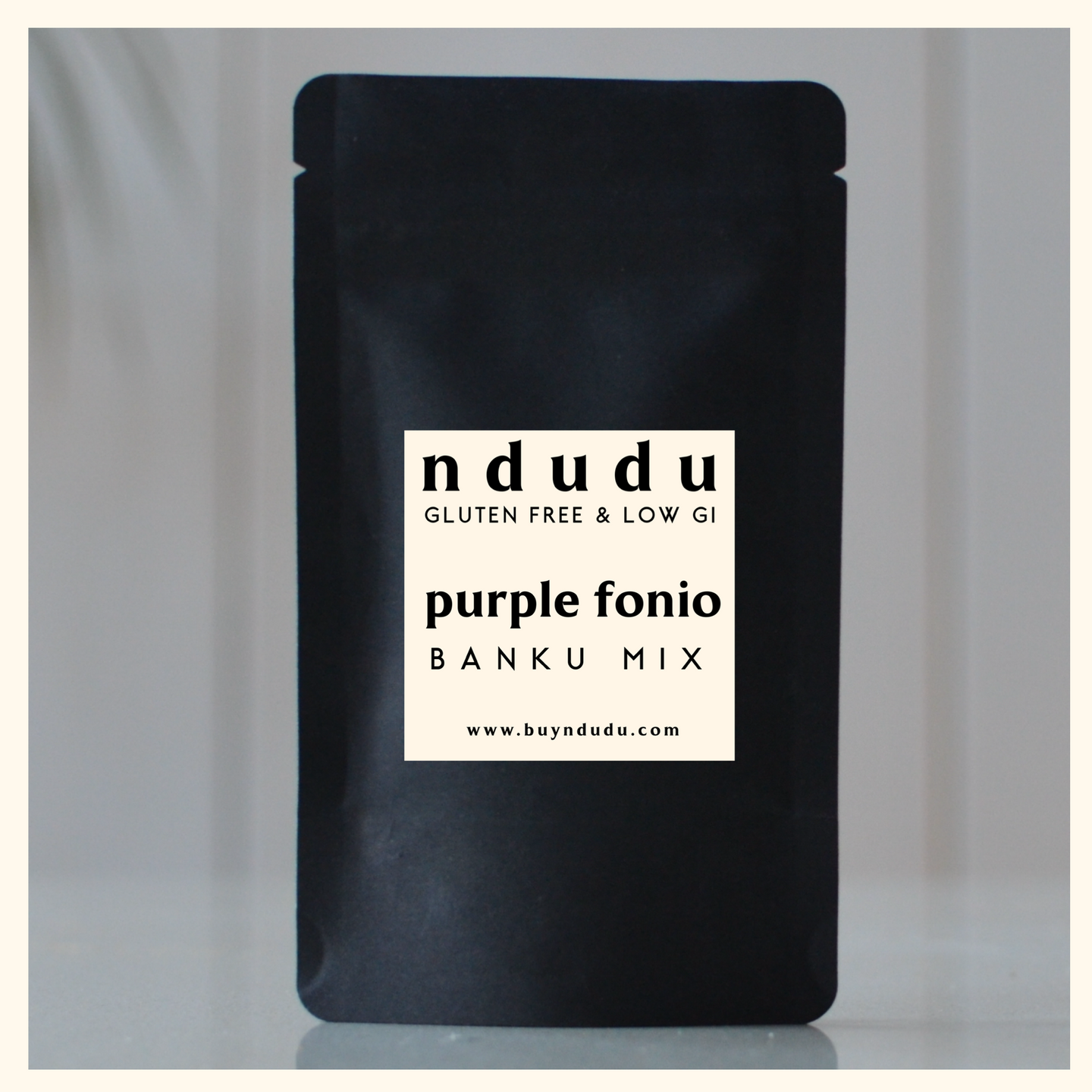 Organic Purple Fonio Banku mix - GLUTEN FREE