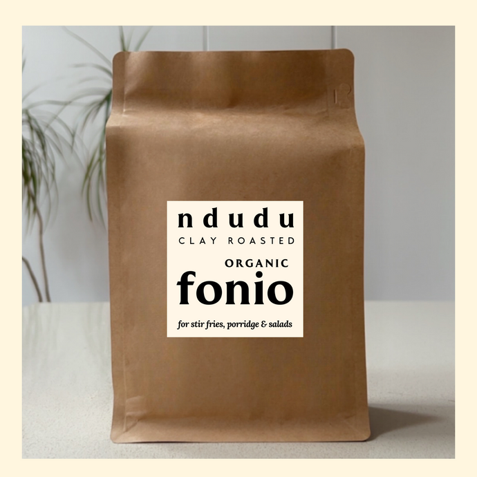 Organic Clay roasted Fonio