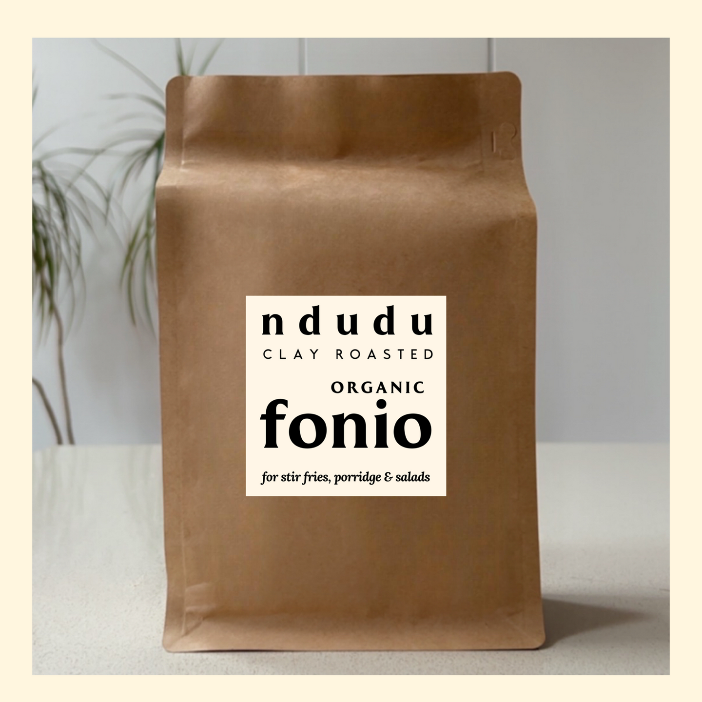 Organic Clay roasted Fonio