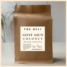 Load image into Gallery viewer, Goat Asun &amp; Prawns Coconut Organic Black Lentils