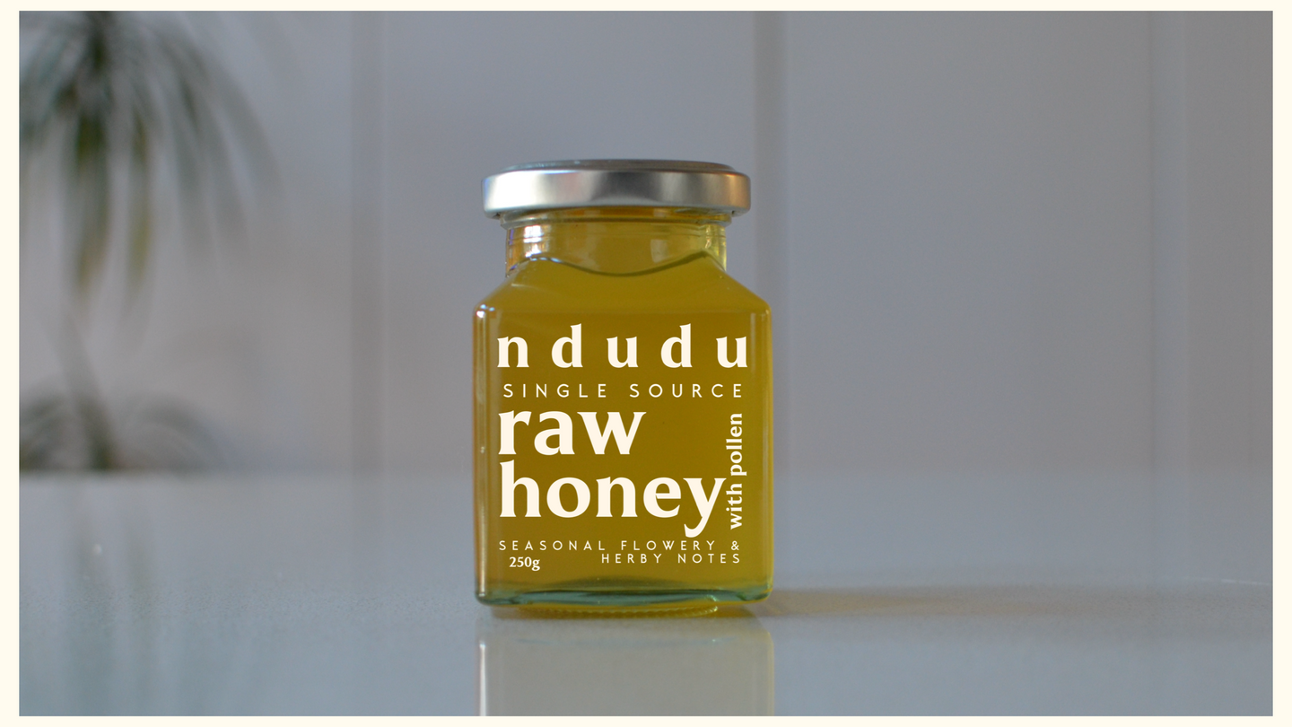 Single source Raw Honey with Pollen