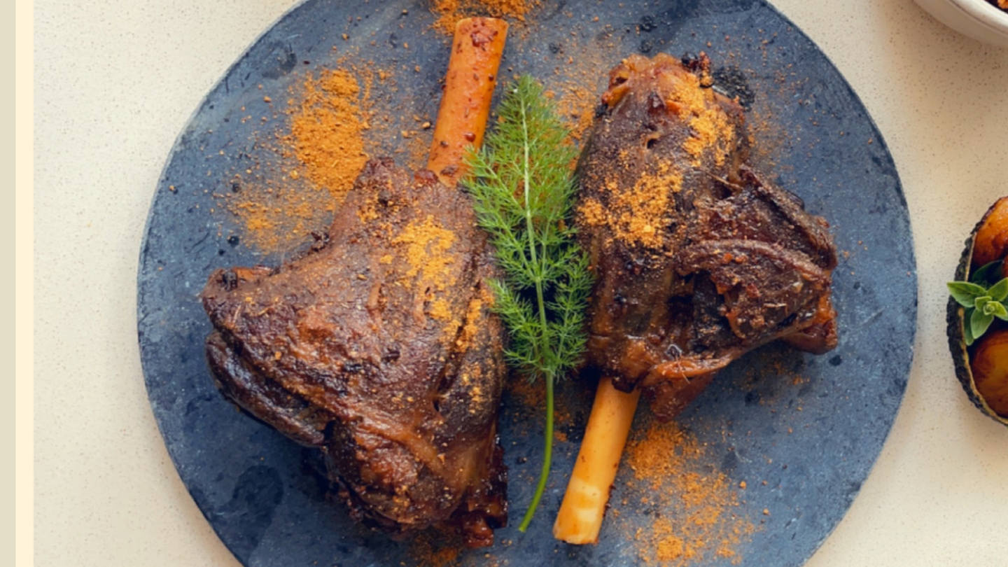 Claybaked Goat Meat Shanks