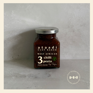 West African 3 Chilli Pesto (VEGETARIAN )