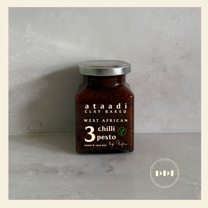 West African 3 Chilli Pesto (VEGETARIAN )