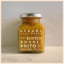 Load image into Gallery viewer, Yellow Scotch Bonnet Vegan Shito (Chilli sauce)