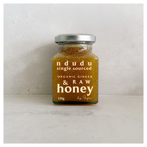 Organic Ginger Raw Honey