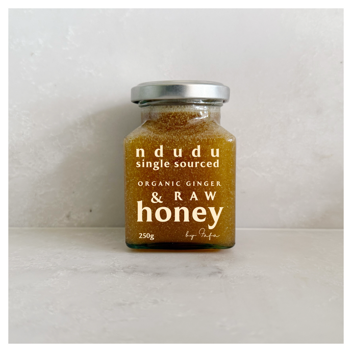 Organic Ginger Raw Honey