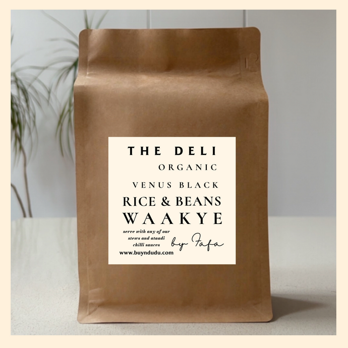 ORGANIC COCONUT BLACK WAAKYE (GLUTEN FREE)