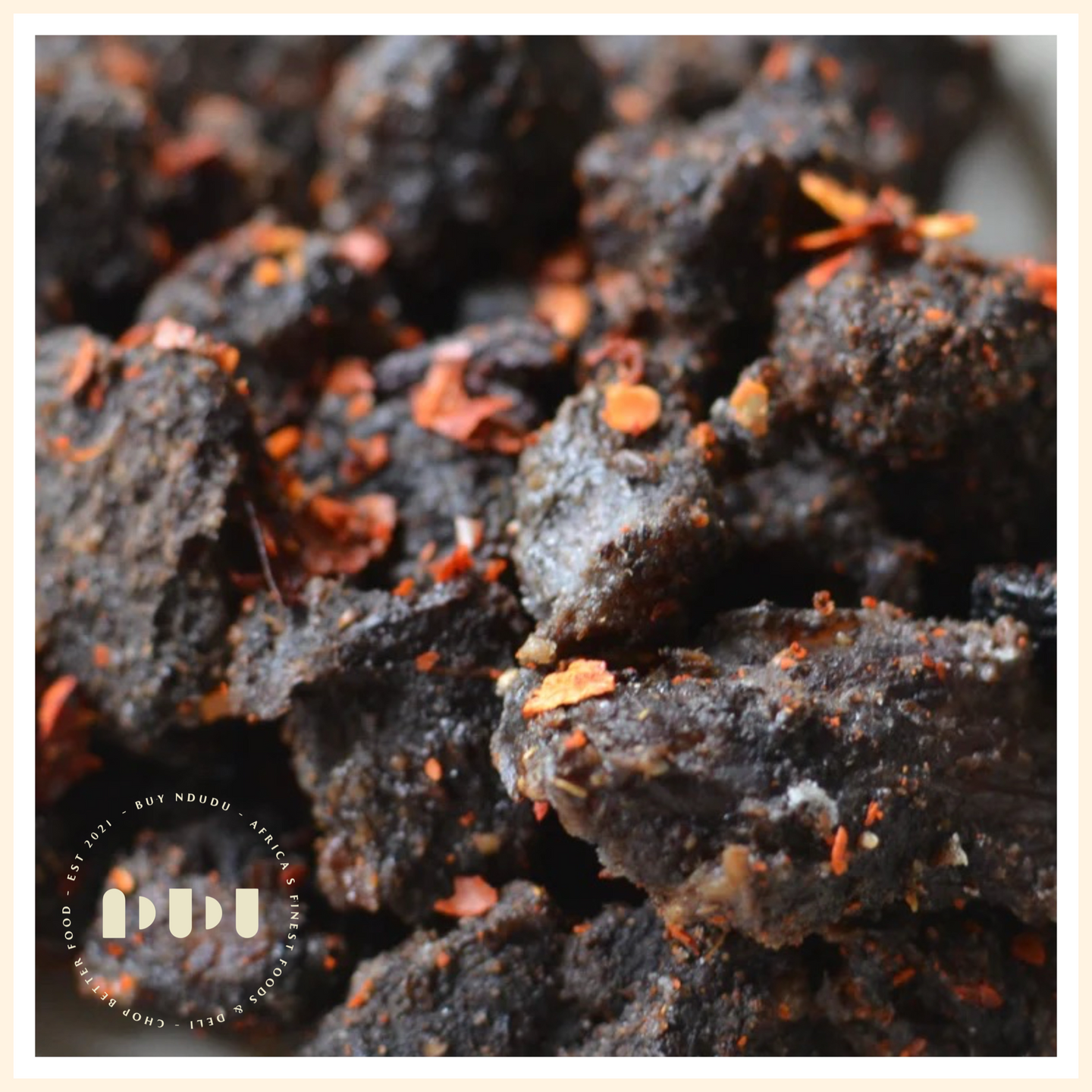 Clay baked Boneless Goat Meat Bites