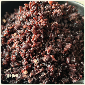 Organic Black Venus Rice & Beans Waakye