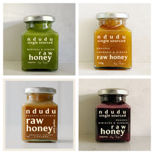 Load image into Gallery viewer, Raw Infused Honey (variety Box of 4)