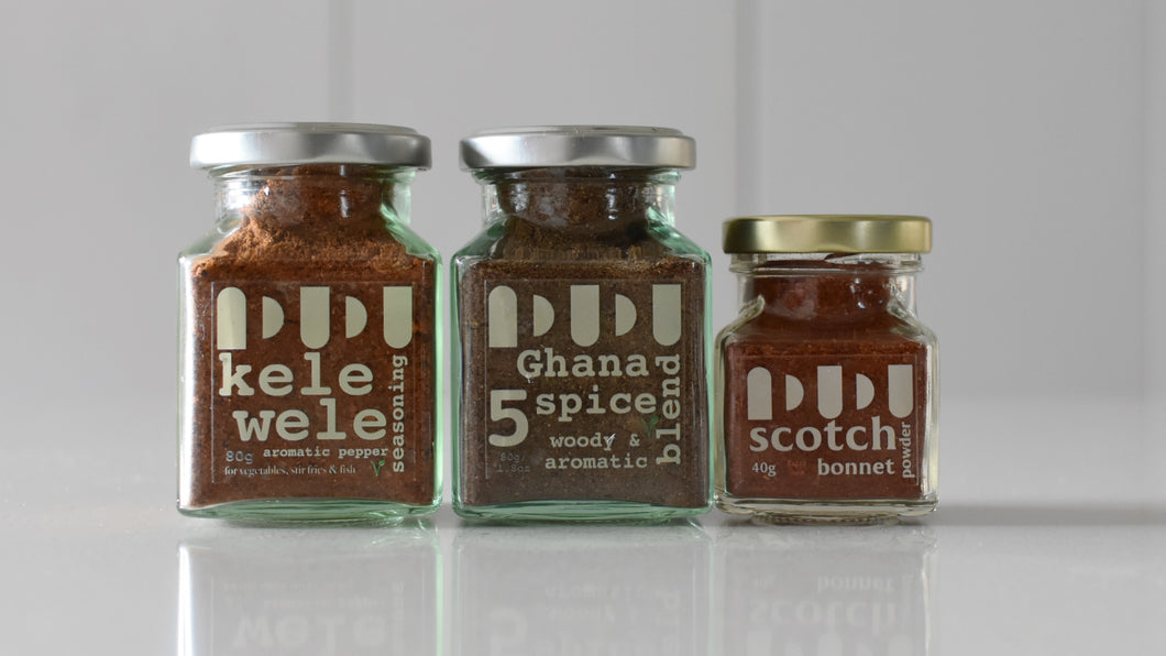 Kelewele Seasoning Box of 3 Gift Set