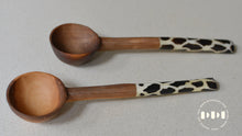 Load image into Gallery viewer, Olive Wood &amp; Bone Deep Spoon