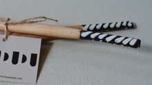 Load image into Gallery viewer, Kenyan Olive Wood Salad serving Set of 2