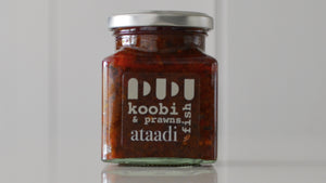 Koobi & Prawns Roast Pepper Ataadi Stew