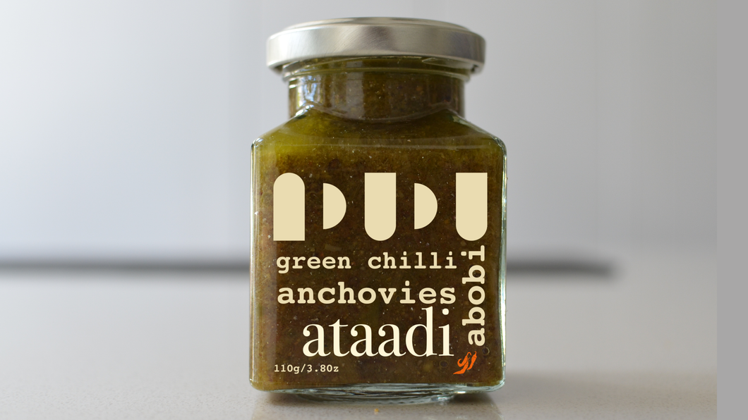 Anchovies & Charred Green Pepper Marinade & Sauce (110g)