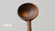 Load image into Gallery viewer, Olive Wood &amp; Bone Deep Spoon